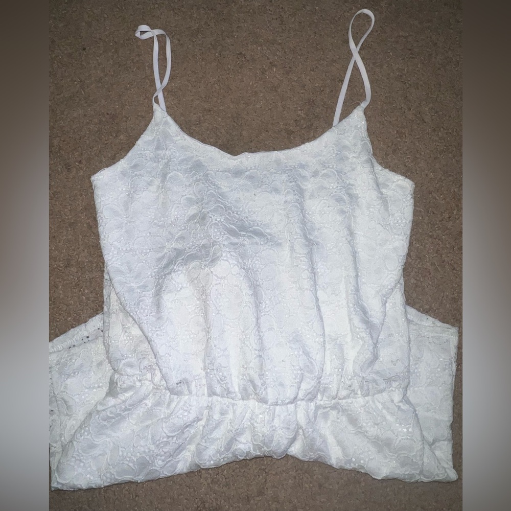 White Romper